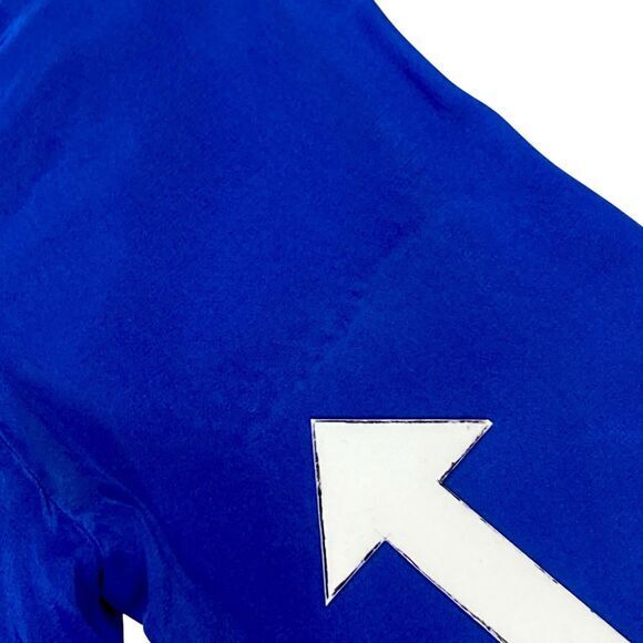 J. Crew Dress Womens Size Small Blue Colorblock 100% Silk Mini Shift Career Midi - Picture 16 of 16